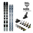 【マラソン期間★3000円以上で300円OFFクーポン】blackcrows スキー板 2024 Solis ソリス (23-24 2024) + 24 マーカ...