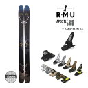 RMU SKI 2024 APOSTLE 106 CARBON TOUR (23-24 2024) + 24 }[J[ GRIFFON 13 ID 110mm u[L A[G[ {Ki yL2zyszyw98z