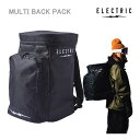 ELECTRIC エレクトリック 日本正規品 濡れたものも収納可能な大容量バック MULTI BACK PACK ELECTRIC エレクトリック ブーツバッグ ブランドロゴが印象的な大容量バックパック。 背面ラウンドファスナーよりメイン収納部にアクセスが可能で、 内側には防水シートを使用し、濡れたものも収納可能。 大容量なのでさまざまな用途での活躍間違いなし SIZE : (H58cm/W32cm/D27cm) FABRIC : POLYESTER/NEOPRENE スノーボード ブーツケース,ブーツケース,バックパック,リュック,ELECTRIC,エレクトリック,スノーボード リュック About ELECTRIC カルフォルニアのサンクレメントで誕生したアイウェアブランド。創設者はキップ アーネット。 ご存知グレッグ アーネットの息子であり，設立にあたり，主要メンバーがキップの方に賛同し，移籍したという逸話も。 イタリア製のサングラスはサポートする多くのトッププロサーファーからスノーボーダーはもちろん， スケートボーダー，フリースキーヤーなどリアルアスリートを満足させいる。一方，その洗練されたデザインやブランドイメージは， 常にハイクオリティで新世代を意識，追求したモノで，ファッションシーン， 特にjackassで全世界にその名を轟かせたBAM MARGERAのお膝元カリフォルニアでは絶大な支持を集め， 多くの俳優やミュージシャン（ファーギーやベネツィオ・デルトロ、DIRTY HEADSなど）が着用している姿がメディアをにぎわせている。 最近ではフィッシングやゴルフなどにもフィールドを拡大している。