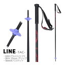 ライン スキーポール 2024 TAC Maroon A230200701 タック LINE Skis スキーストック (23-24 2024) 日本正規品【w...