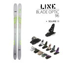 LINE C XL[ BLADE OPTIC 96 u[hIveBbN96 (22-23 2023) + 24 }[J[ SQUIRE 11 GW 100mm u[LyL2zyszyw98z