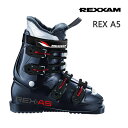 レクザム スキーブーツ 2026 足入れ簡単 超軽量ブーツ 初心者向け REXXAM REX A5 レクザム (25-26) スキーブーツ 日本正規品【w19】