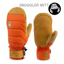 クラブグラブ グローブ SNUGGLER MITTEN / ORANGE CONTRAST (23-24 2024)CRABGRAB スノーボード グローブ ミトン【C1】【w90】の商品画像