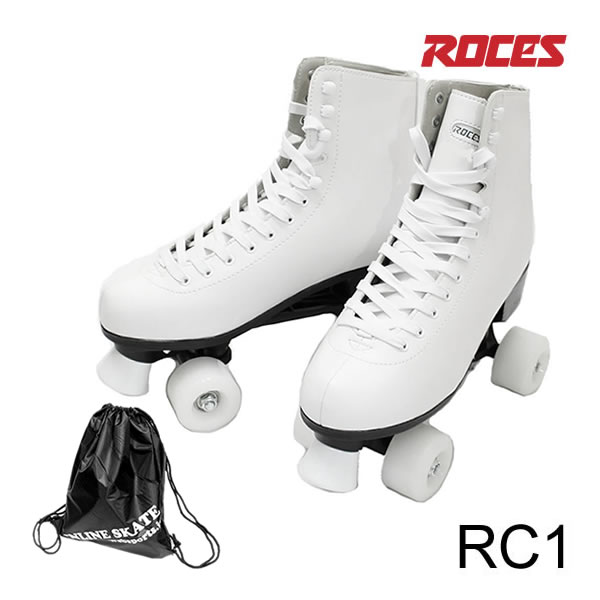 ROCES クワッドスケート RC-1 White プラ素材フレーム＆トラック CLASSIC ROLLER ロチェス ローラースケート 