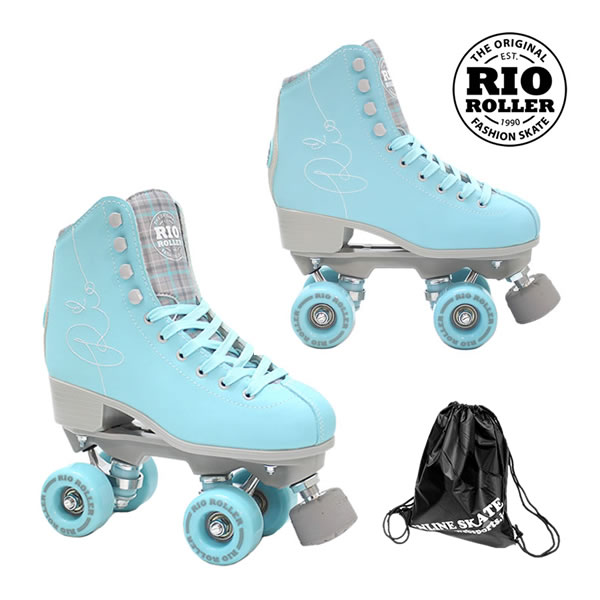 RIO ROLLER クワッドスケート SIGNATURE Blue RIO280/285 ローラースケート 