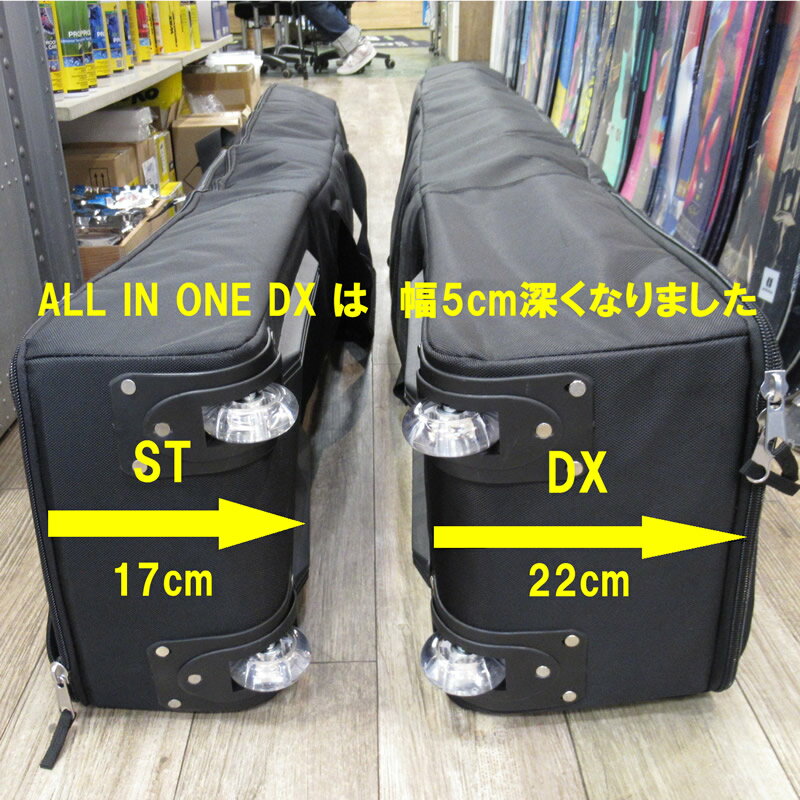 Websports ���ꥸ�ʥ� ���㥹������ Ȣ�� �����륤����DX ������������ ALL IN ONE �֥�å� 2������ SKI SNOWBOARD CASE BAG �����������Ρ��ܡ�������1����Ǽ��ǽ 54493 �������Хå� �ܡ��ɥХå�