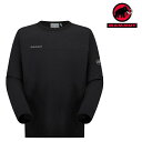 【マラソン★3000円以上で300円OFFクーポン】マムート クルーネック Comfort Crew Neck AF Men /BLACK 0001 1011-...