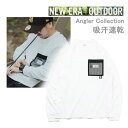 ニューエラ アウトドア フィールド ポケット 長袖 Tシャツ Angler Collection ホワイト (14116995) NEWERA　YOSHIDA BROTHERS 日本正規品