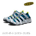 keen サンダル h2 メンズ ハイパーポート エイチツー Alloy/Legion Blue キーン サンダル h2 日本正規品【C1】