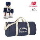 ニューバランス キャンバス　ダッフルバッグ new balance canvas duffle bag 40L ネイビー (LAB23080-nny) 【C1】