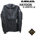 24-25モデル ARMADA アルマダ スキーウェア ゴアテックス HAYDON 3L GORETEX -jacket ジャケット / BLACK 2025 ...
