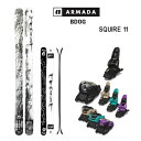 【マラソン期間★3000円以上で300円OFFクーポン】アルマダ スキー板 ビードッグ ARMADA BDOG + 25 マーカー SQUIRE 11 100m...