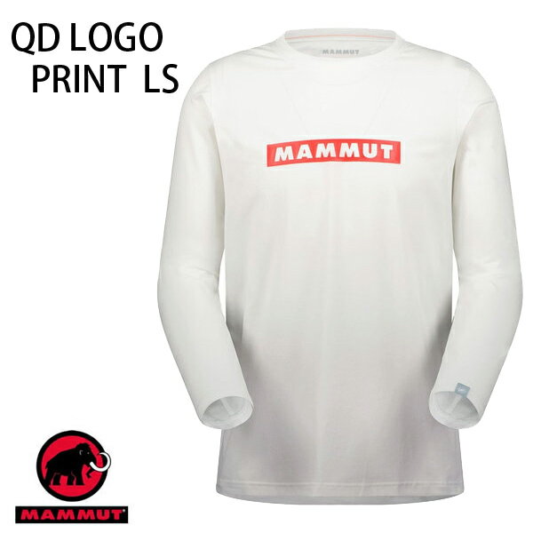 QD ロゴ プリント ロングスリーブ Tシャツ メンズ 3