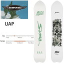 SIMS シムス スノーボード UAP 153cm(24-25 2025) SNOWBOARD 日本正規品 スノーボード パウダー 板【L2】【代引不可】【w31】
