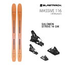 【マラソン期間★3000円以上で300円OFFクーポン】ブラストラック 2024 MASSIVE 116 マッシヴ116 (23-24 2024) + 25 サ...