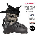 アトミック スキーブーツ BOA テックビンディング 対応 ATOMIC HAWX PRIME XTD 130 BOA GW (25-26 2026) 【w16】