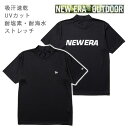 【マラソン★3000円以上で300円OFFクーポン】ニューエラ アウトドア 半袖 ラッシュ モックネック 水陸両用 Tシャツ Wordmark ブラック (14...