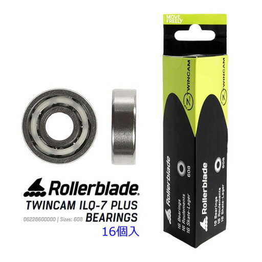 ローラーブレード インラインスケート ベアリング TWINCAM ILQ-7 PLUS 16個入 06228600000 4輪インライン両足分 ROLLERBLADE 【C1】【w19】 ローラーブレード インラインスケート ベアリング TWINCAM ILQ-7 PLUS 16個入 06228600000 4輪インライン両足分 ROLLERBLADE 【C1】【w19】
