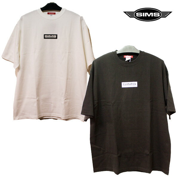 【27日9:59まで★3000円以上で300円OFFクーポン】sims tシャツ BOX LOGO BIG S/S TEE (2カラー展開) シムス スノーボード【N1】【w28】