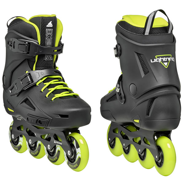 �����顼�֥졼�� ����饤�󥹥����� ��� LIGHTNING Black-Lime 073726001A1 ��˥��å��� �饤�ȥ˥� ROLLERBLADE