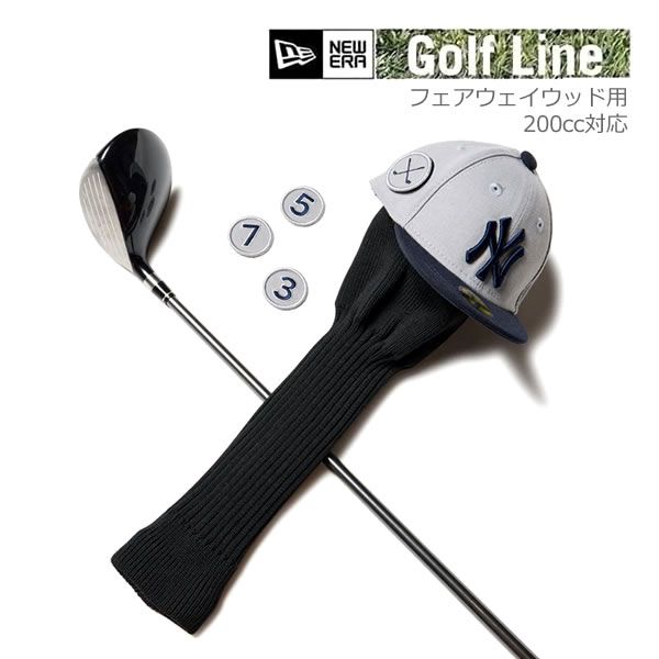 ニューエラ ヘッドカバー ニューヨーク・ヤンキース グレー × ネイビー ( 14393709 ) newera ゴルフ フ..