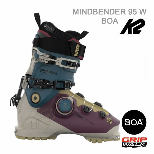 K2 スキーブーツ レディ－ス 2024 MINDBENDER 95 W BOA テックビンディング対応 (23-24) ケーツー オールマウンテンスキー ブーツ 日本正規品