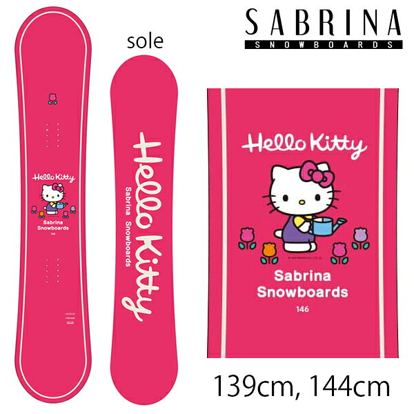 �y4/9�܂Ł�3000�~�ȏ��300�~OFF�N�[�|���z�X�m�[�{�[�h�@�� ���f�B�[�X �@SABRINA HELLO KITTY LTD Pink�@�T�u���i�@�n���[�L�e�B�@�s���N�@�L�����o...