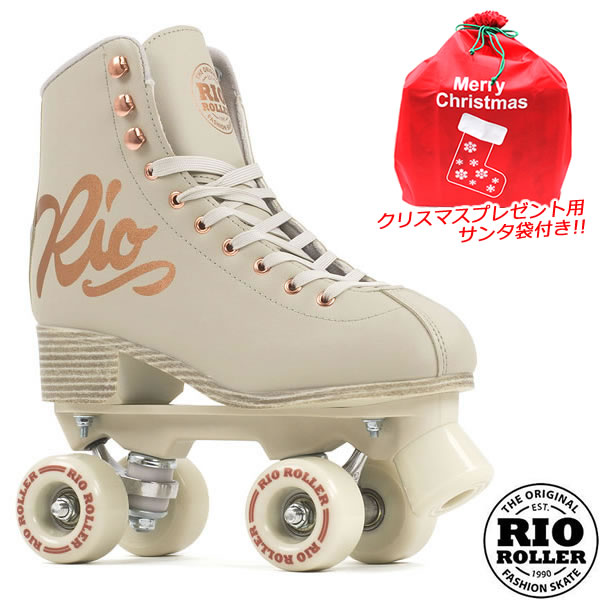 [正規品 無料ラッピング可]RIO ROLLER クワッドスケート ROSE Cream RIO360 ローラースケート 【smtb-k..