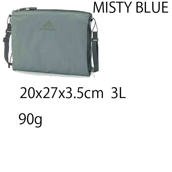 GREGORY グレゴリー　サコッシュ バッグ AVOLITE 3L　SACOCHE エボライト　 158804...