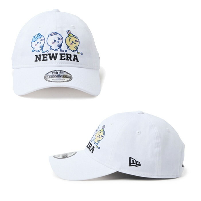 ニューエラ ゴルフ キャップ 9TWENTY ロングバイザー ちいかわ・ハチワレ・うさぎ ホワイト(14864488) NEWERA GOLF 日本正規品