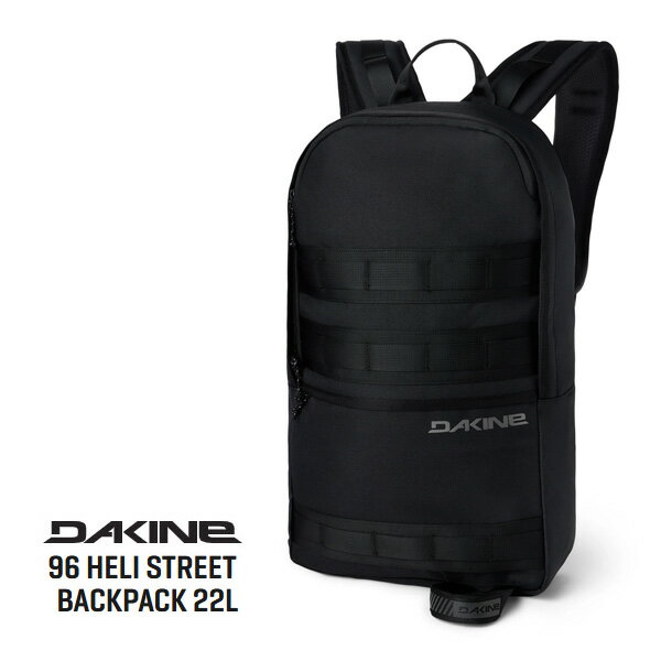 Rakuten - 【17日9:59まで★3000円以上で300円OFFクーポン】ダカイン リュック DAKINE 96 HELI STREET BACKPACK 22L BLK BG237002C 96ヘリ ストリート バックパック 【C1】