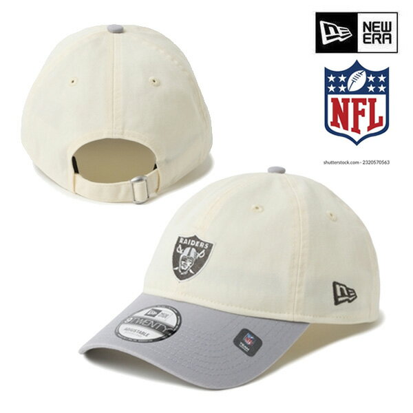 Other - ニューエラ NFL キャップ 9TWENTY NFL Mini Logo ラスベガス・レイダース クロームホワイト/グレー(14745095) NEWERA 日本正規品