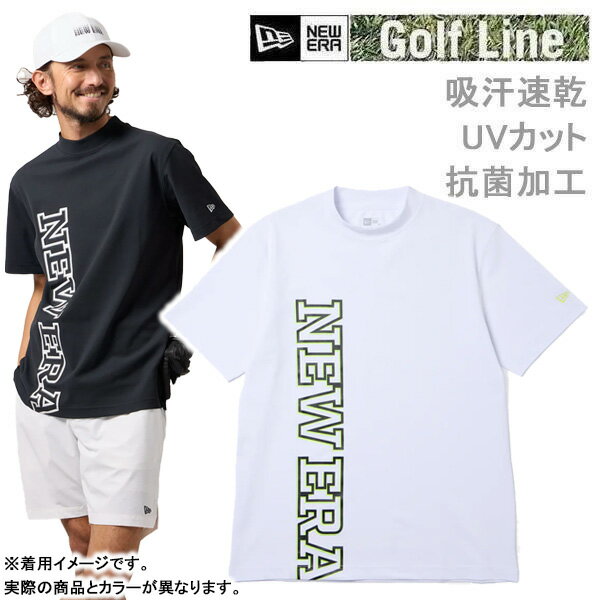 ニューエラ ゴルフ NEWERA 日本正規品 【ゴルフ】半袖 ミッドネック Tシャツ 鹿の子 Vertical Logo トップス Tシャツ半袖 Tシャツ 素材:ポリエステル ポリエステル100％の鹿の子生地を使用し、盛夏のラウンドでも快適な着用感を実現しました。 アウトラインロゴをフロントに縦方向（バーチカル）で大胆に配した、 視認性とインパクトを兼ね備えたデザインです。 吸汗速乾・UVカット・抗菌加工を施し、長時間のプレーにも適した高機能仕様です。 シンプルな中にも存在感を放ち、1枚でもコーディネートの主役となる汎用性の高い一着です。 ※ご使用のモニター環境により、色の見え方に差が生じる場合がございます。 #ニューエラゴルフ#ユニセックス#吸汗速乾#紫外線カット ニューエラ ゴルフ 半袖,ミッドネック,モックネック,半袖,吸汗速乾,UV カット,紫外線カット,日本正規品,newera ゴルフ,ウェア ニューエラ ゴルフ 半袖 ニューエラ ゴルフ ニューエラ ゴルフ メンズ ニューエラ ゴルフ レディース newera ゴルフ 吸汗速乾 紫外線カット 抗菌 ゴルフウエア ゴルフウエア メンズ ニューエラ ゴルフウェア newera ゴルフウェア ゴルフウエア メンズ 半袖 ミッドネック モックネック ゴルフ 春 夏 NEW ERA GOLF ニューエラの定番ヘッドウェアをベースにゴルフにフィットするデザイン、機能をアレンジしました。 ヘッドウェア以外にもアパレルからキャディバッグなどゴルフならではの小物もラインナップ。 契約プロゴルファーからのアドバイスを元に開発されたアイテムは、プレーの幅を広げます。
