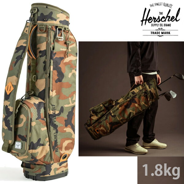 ハーシェル キャディバッグ ウッドランドカモ WATT SUNDAY BAG woodland camo ワッ...