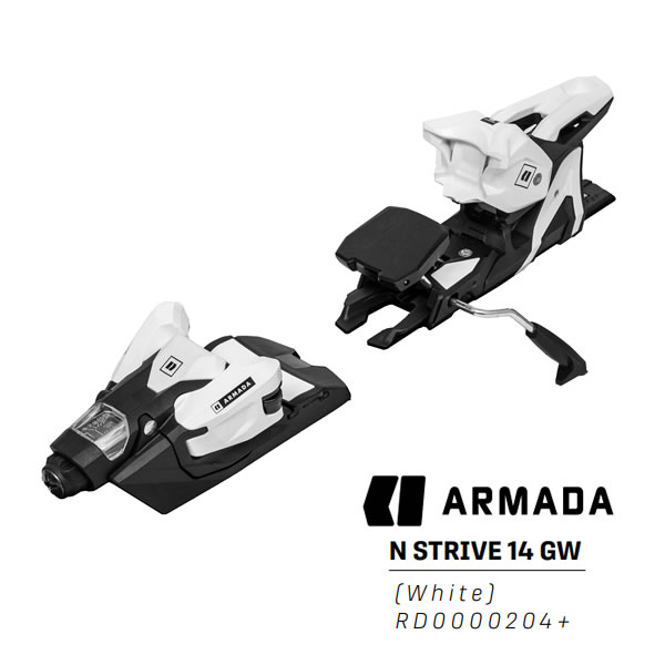 アルマダ ビンディング STRIVE 14 GW White (RD0000204) ARMADA ストライブ (26-27 2027) フリーライド スキービンデ…