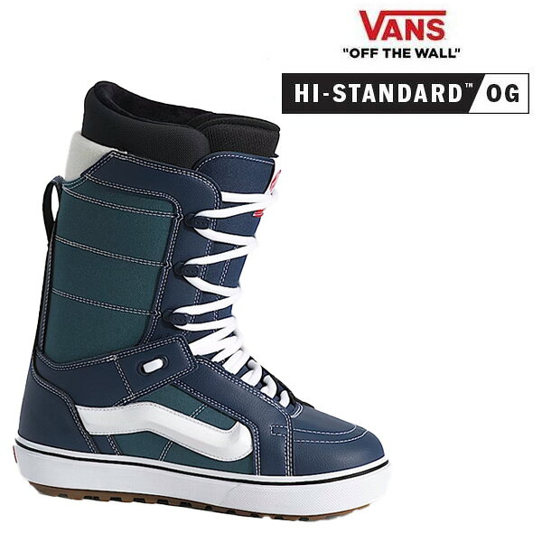 バンズ vans スノーボード ブーツ 日本正規品 HI-STANDARD OG ハイスタンダード ■FLEX RATING: 4-5 VANS史上最も売れているブーツであり、クラシックなスタイルと現代的なパフォーマンスの象徴として、 その地位を今も維持し続けるモデル クラシックなレース構造と柔らかめのフレックスで、扱いやすさとスタイルを両立したスノーボードブーツです。 パークやグラトリなど自由度の高いライディングに最適で、初級者から中級者まで幅広く対応。 VANSらしいデザインと履き心地で人気の定番モデルです。 スキルレベル：初級者～中級者 ジャンル別：グラトリ/ジブ/ジャンプ/パーク/ストリート/サーフスタイル（地形遊び） vans スノーボード ブーツ バンズ　スノーボード ヴァンズ vans snow 26-27 2027 スノーボード ブーツ スノーボード ブーツ 紐 スノーボード ブーツ メンズ スノーボードブーツ スノーボード ブーツケース スノボ ブーツ ケース スノボブーツ スノボーブーツ VANS SNOW 1966年にカリフォルニア州アナハイムにてカスタムメイドのスニーカーショップとして誕生し、 1993年にSNOWBOARD BOOTがスタートしたシューズ老舗ブランド。設立当初から今もなおブランドを象徴する 「サイドストライプ」がトレードマーク!!TEAM RIDERはJAMIE LYNNやBRYAN IGUCHIなどレジェンドから 現在のスノーボードシーンを引っ張るJAKE KUZYK,MIKE RAV,DARRELL MATHESなどスーパースター揃い。 　