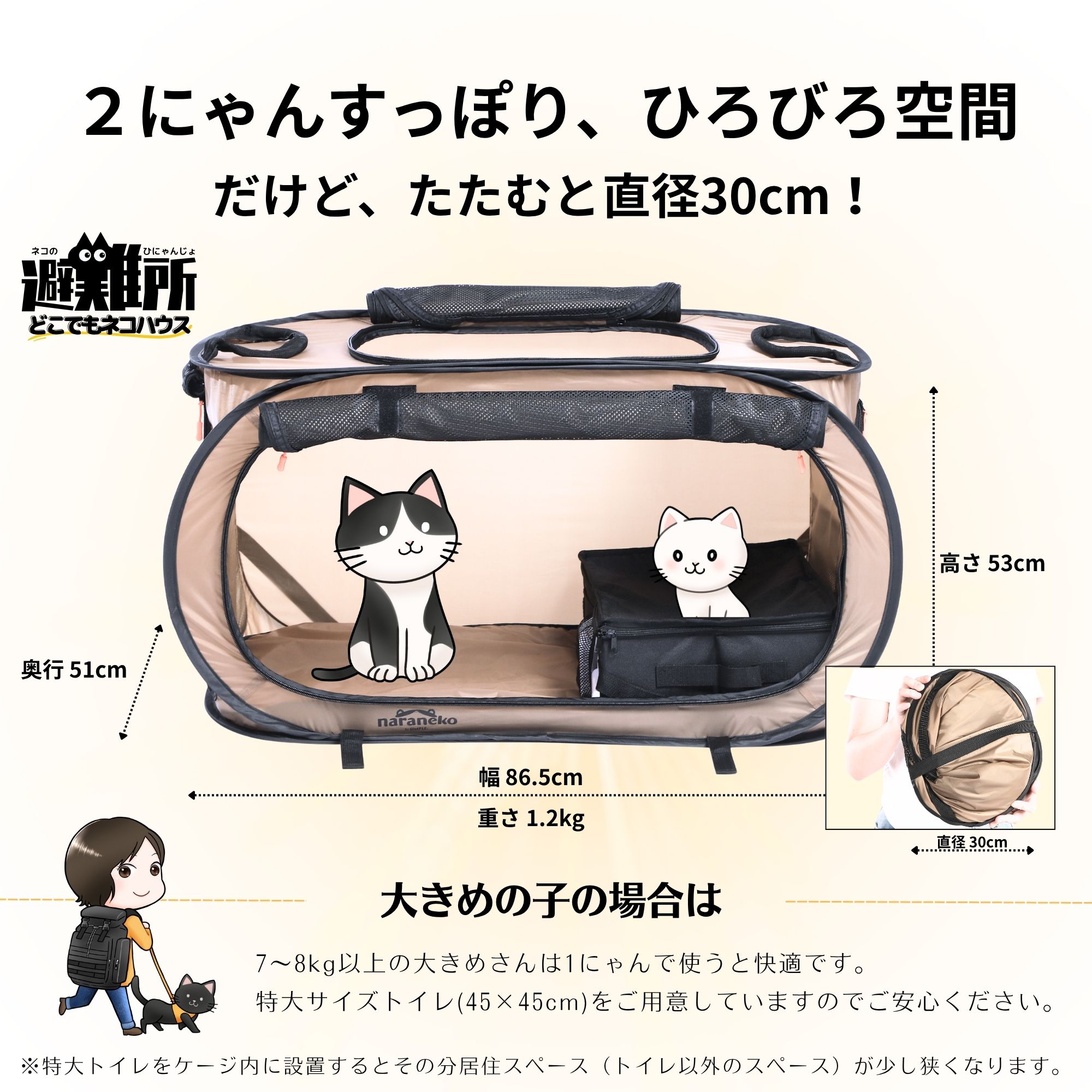 ネコのひにゃんじょ！どこでもネコハウス