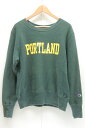 【中古】CHAMPION スウェット S REVERSE WEAVE PORTLAND/CHAMPION/S/緑 グリーン/プリント(4)
