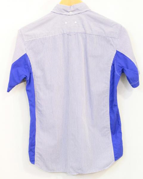 【中古】 SOPH.NET 半袖シャツ ソフネット 半袖シャツ S ストライプ メンズ
