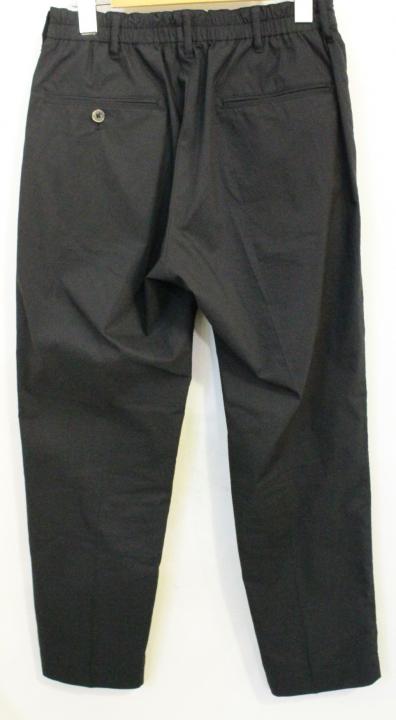 SOE 20SS Daily Slacks ソーイ イージーパンツ 0 黒 ブラック メンズ 【中古】