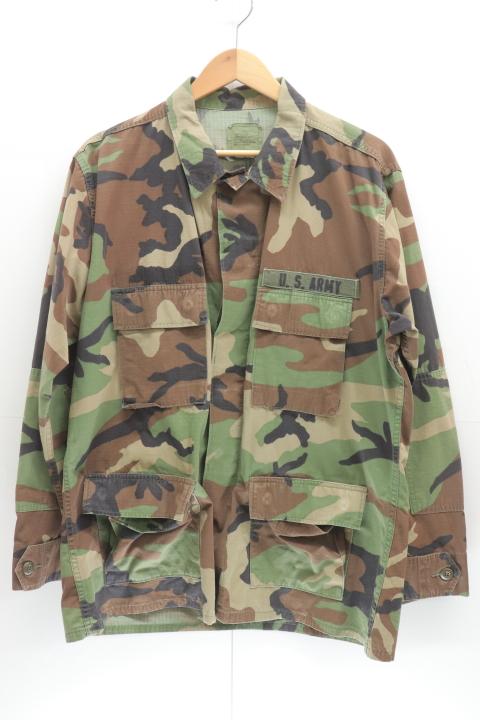 Rakuten - 【中古】US.ARMY ミリタリーシャツジャケット 長袖シャツ 長袖シャツ 31 カーキ 迷彩 メンズ