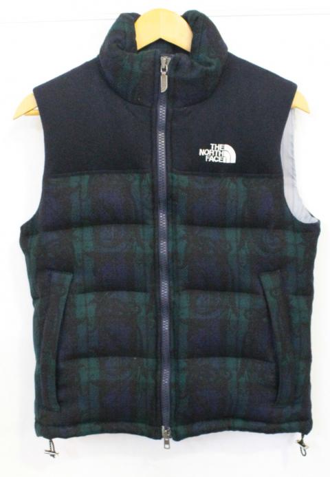 THE NORTH FACE PURPLE LABEL × Calzeat of Scotland ダウンベスト S ザノースフェイス パープルレーベルダウンベストS メンズ 【中古】