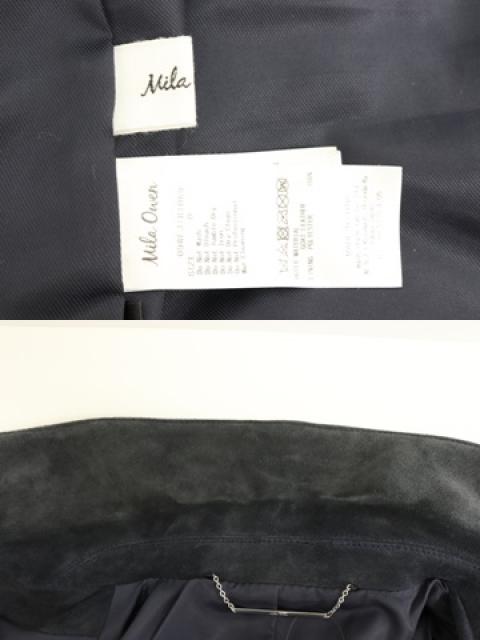 【中古】 Mila Owen ベーシックライダースJK(W)Mila Owen ミラオーウェン ベーシックライダースJK(W) ライダースジャケット 0 紺 ネイビー 無地 レディース webstyle-10152378 Style(ブランド古着のスタイル) サンプル画像3