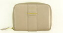 【中古】 Giorgio Armani 財布ジョルジオアルマーニ 財布 ピンク 桃 ロゴ レディース