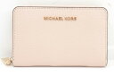 【中古】Michael Kors ミニ財布マイケルコース 財布 ピンク 桃 ロゴ レディース