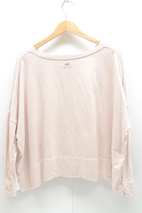 PUAL CE CIN スウェット スウェット ベージュ 肌色 ロゴ レディース 【中古】
