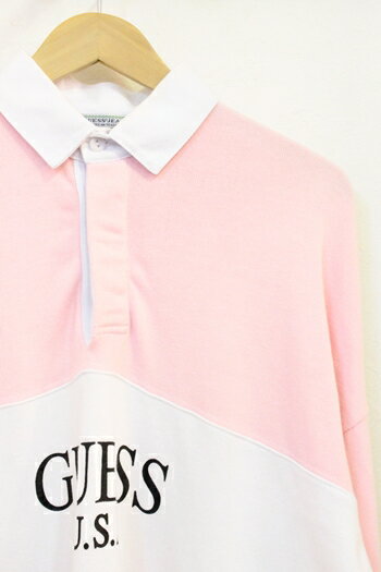 【中古】 ポロシャツ GUESS/ポロシャツ/L