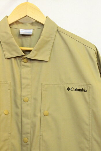【中古】 Columbia ジャケット L Columbia/22SS/Glory Valley Campers Jacket/L/ベージュ 肌色/ロゴ