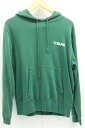 【中古】SILAS パーカー S パーカー SILAS S 緑 グリーン バックプリント