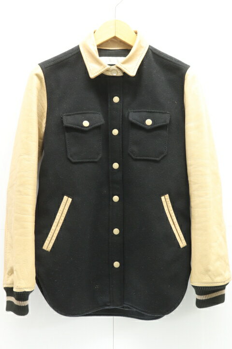 【中古】roar レディースレザージャケット S レザージャケット roar S 黒 ブラック 茶 ブラウン 無地